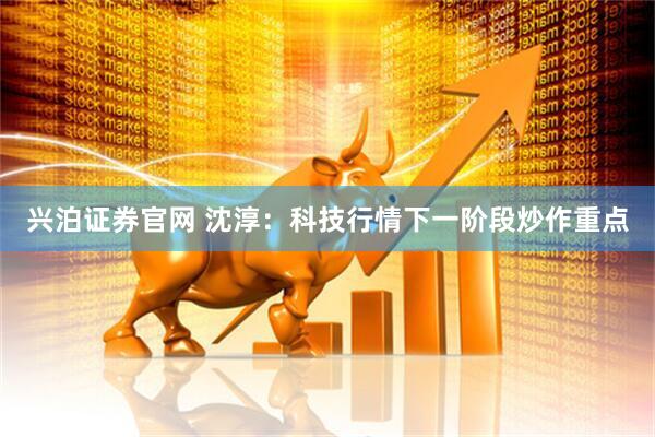 兴泊证券官网 沈淳：科技行情下一阶段炒作重点