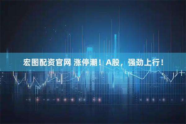 宏图配资官网 涨停潮！A股，强劲上行！